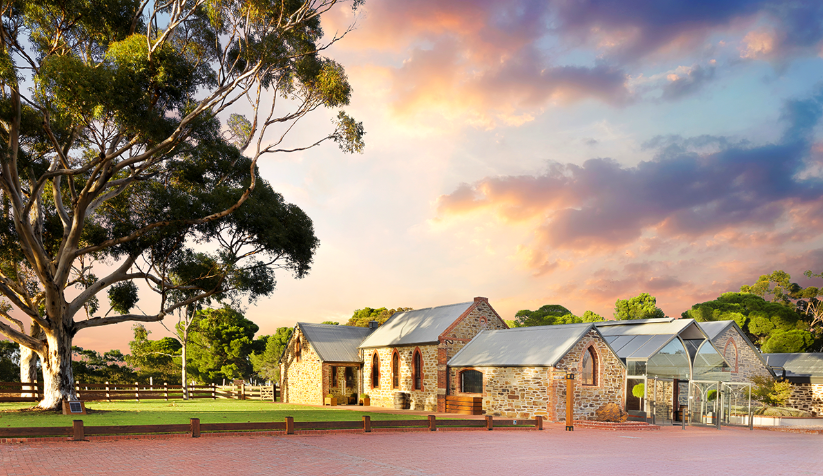 Chapel Hill Winery cellar door in McLaren Vale, South Australia