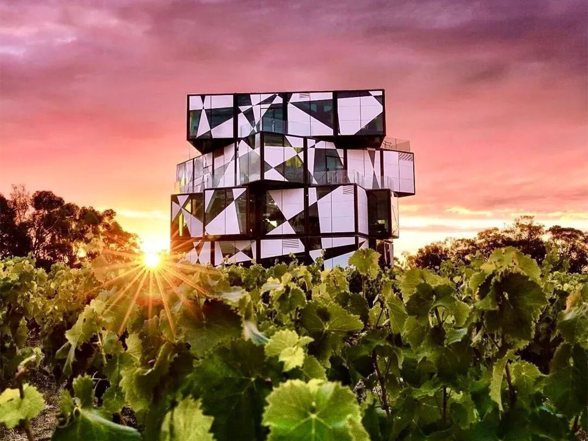 d'Arenberg Cube cellar door in McLaren Vale, South Australia